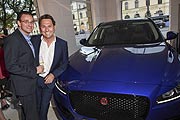 Michael Link mit Mann Andreas Melcher   Bilder Goran Nietschke, Brauer Photos f&uuml;r Jaguar Land Rover